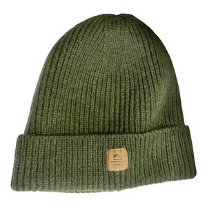 Olive Green chunky tight knit Beanie gorpcore streetwear rustic chore hat unisex